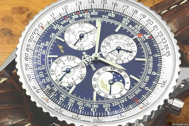 Breitling NAVITIMER QP CHRONO in Platin - Limited - Nr. 00 / 25 () watches