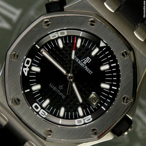 Audemars Piguet ROYAL OAK OFFSHORE SCUBA WEMPE 15340ST 2006 watches