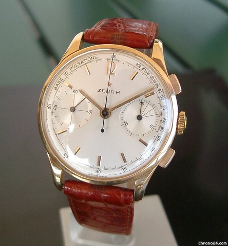 Zenith CRONO ORO STELLINA anni '50 watches