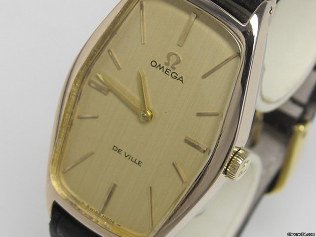 Omega DE VILLE Handaufzug Uhr in Stahl/vergoldet watches