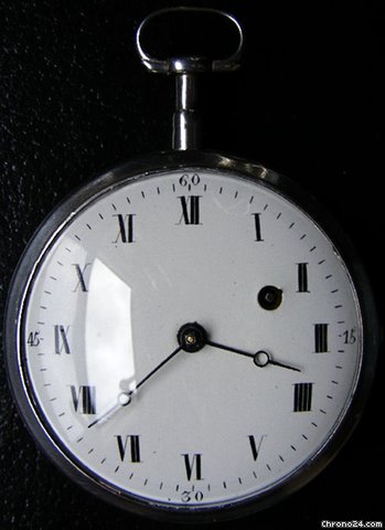 Breguet VERGE-FUSEE PocketWatch - SILVER CONSULAR CASE : 1795c watches