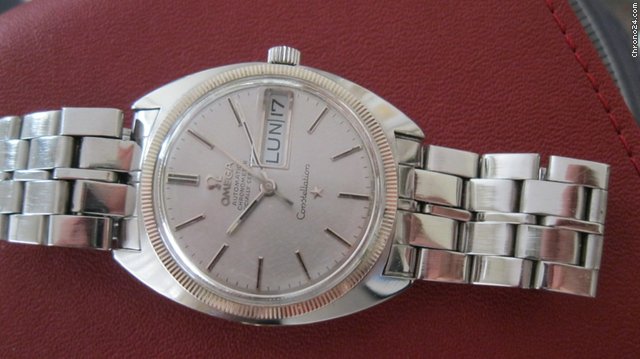 Omega constellation officially certified chronometer day date watches