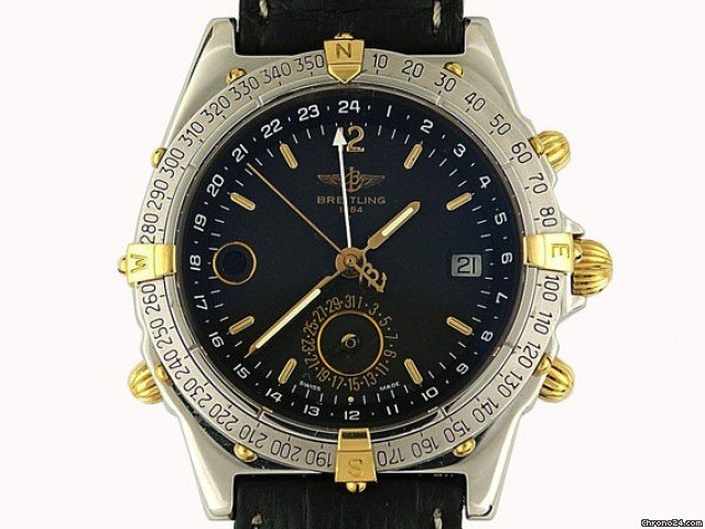 Replica Breitling Duograph Stahl Gold Automatik Vintage Watch