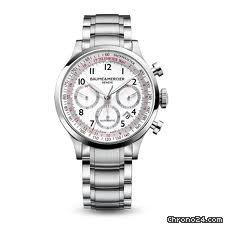 Baume & Mercier and Capeland White Dial Chronograph Mens Watch MOA10061 watches