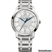 Baume & Mercier and Silver Dial Stainless Steel Automatic Mens Watch MOA8837 watches