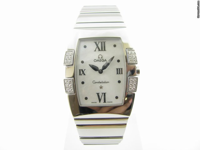 Omega Constellation Quadrella mit 2 Jahren Garantie watches