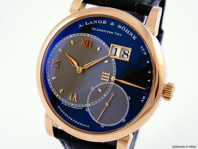 A. Lange & Sohne Gro e Lange I, 18k rose gold watches