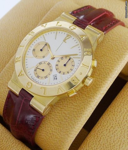 Bulgari Diagono Professional Chronograph 18kt. GOLD CH35G watches