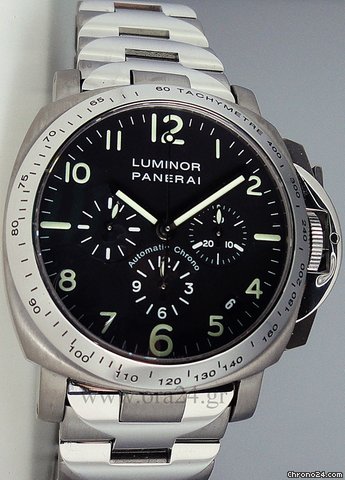 Panerai Luminor Automatic Zenith El Primero Chrono Titanium/Steel watches