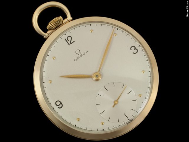Omega 1946 OMEGA POCKET WATCH, 18K GOLD - SPECIAL PRESENTATION watches