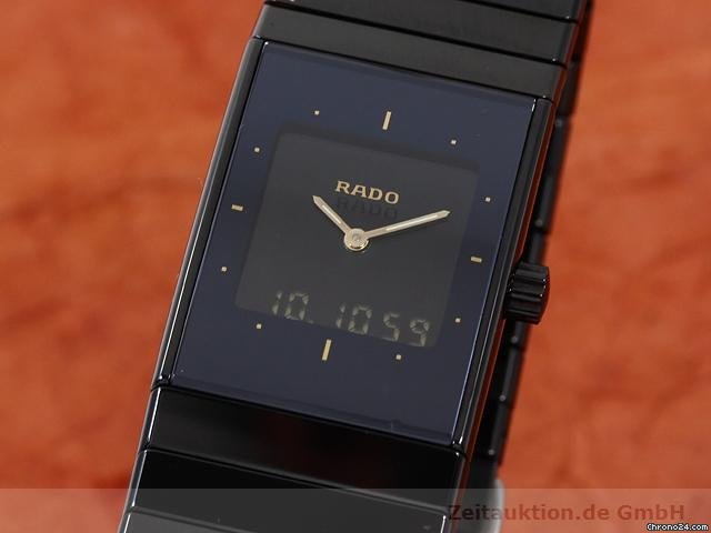 Rado Diastar Ceramica Ceramic/Stahl Quarz Ref. 196.0364.3 watches