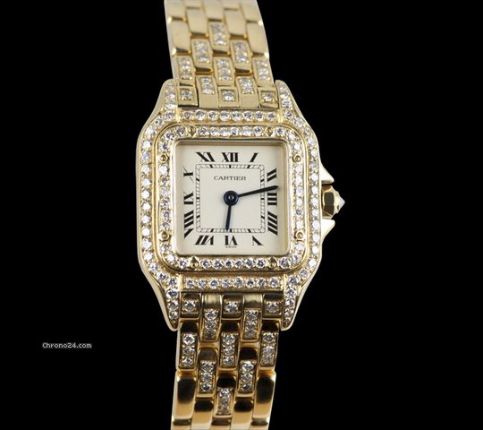 Cartier Panthere Limited Edition 18k Diamonds watches