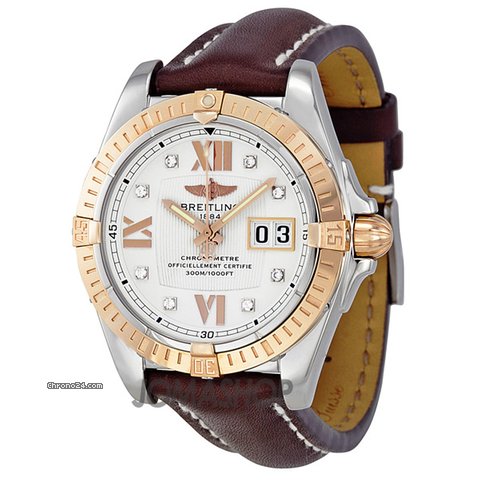 Breitling Cockpit Diamond Rose Gold Watch C4935012-A672BRLT watches