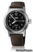 Oris BC 3 Black Dial Brown Leather Mens Watch 735-7641-4164LS watches