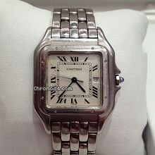 Cartier vintage panthere size jumbo steel watches