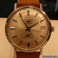 Longines ultra chron steel watches