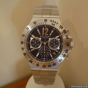 Bulgari DiAGONO PROFESSiONAL TERRA CHRONOGRAPH STEEL watches