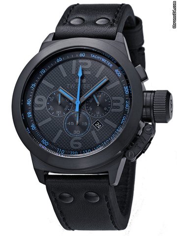 TW Steel Cool Black Chrono TW904 - 45 mm watches