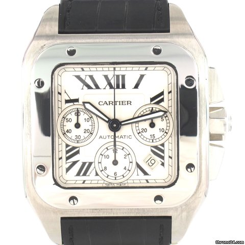 Cartier Santos 100 Chrono watches