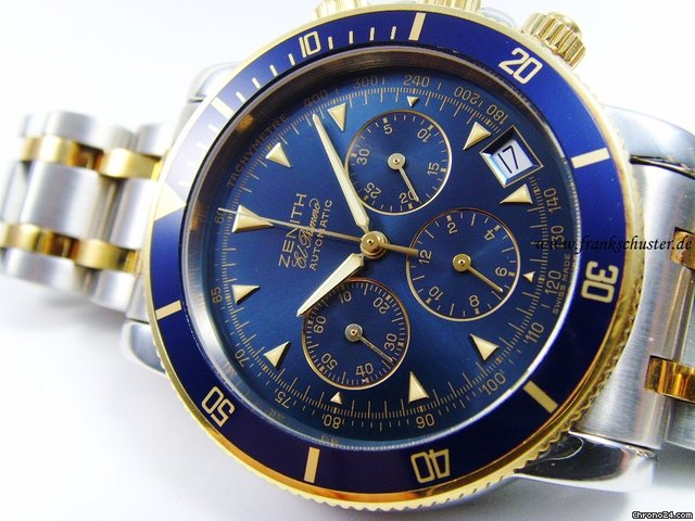 Zenith El Primero Rainbow watches