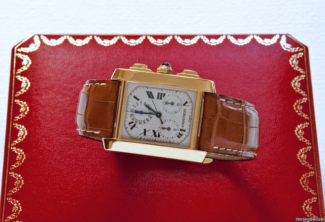 Cartier fran?aise Chronoreflex watches