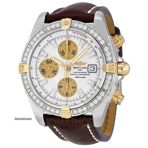 Breitling Chronomat Calibre 13 Automatic Diamond Mens Watch B1335653-A572BRLT watches