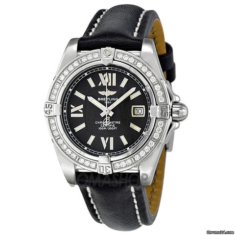 Breitling Cockpit Lady Diamond Bezel Watch A7135653-B903BKLT watches