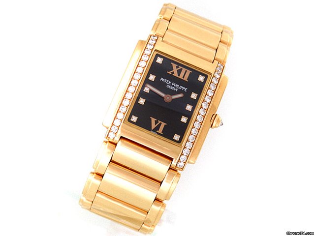 Patek Philippe "Twenty Four Rosegold" - 34 Diamanten 0,66 ct watches
