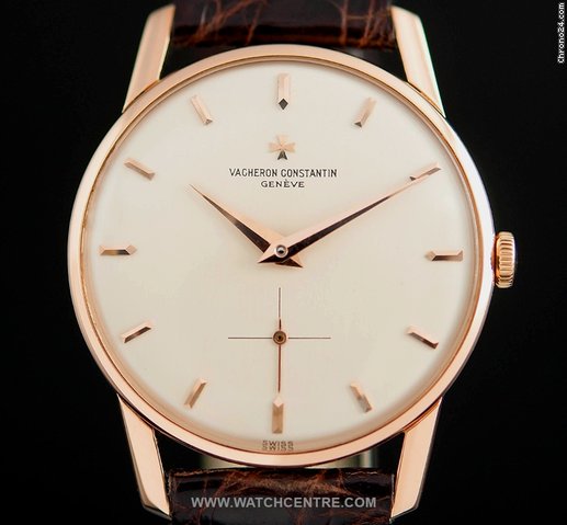 Vacheron Constantin 18k P/G Manual Wind Gents 6413 watches