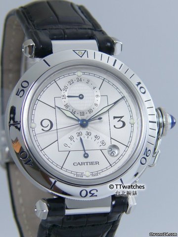 Cartier Pasha Power Reserve GMT watches