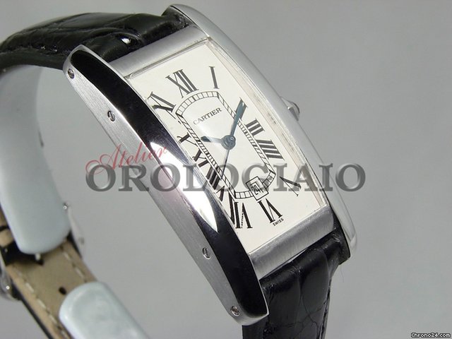 Cartier Tank Americaine - Oro bianco watches