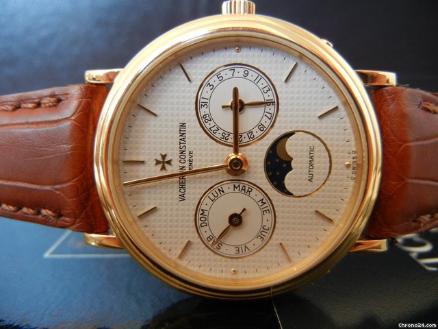 Vacheron Constantin GENEVE MOON PHASE GOLD watches