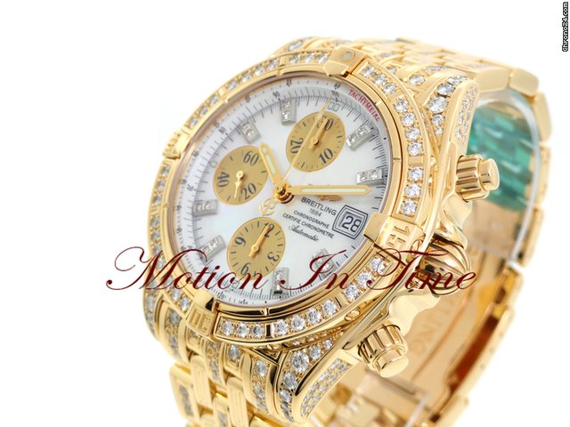 Breitling Chronomat Evolution Diamondworks 18kt Gold Limited 25 Pieces watches