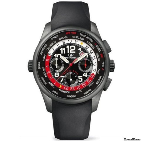 Girard Perregaux WWW.TC Shadow Flyback Chronograph Worldtime 49820-32-715SFK6A watches
