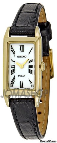 Seiko Dress Solar Quartz Gold-tone Ladies Watch SUP032P2 watches