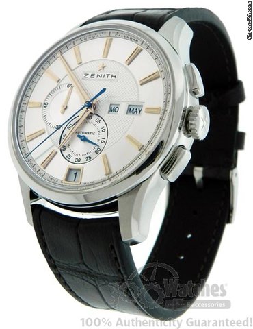 Zenith El Primero Winsor Annual Calendar Chronograph Automatic Watch watches