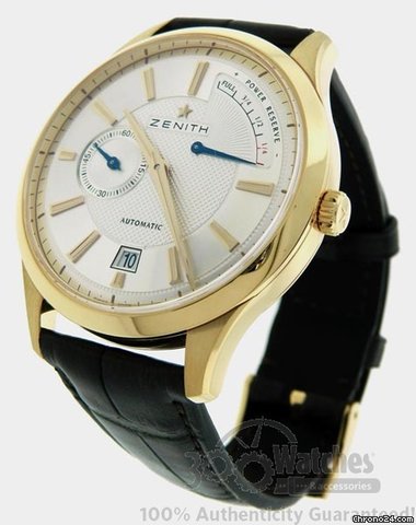 Zenith Elite Captain 18.2120.685 Power Reserve 18K Rose Gold Watch watches