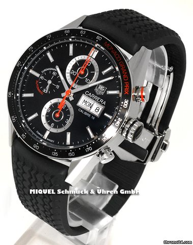 TAG Heuer Carrera DayDate Chronograph MONACO GRAND PRIX Limitiert (ungetragen) watches