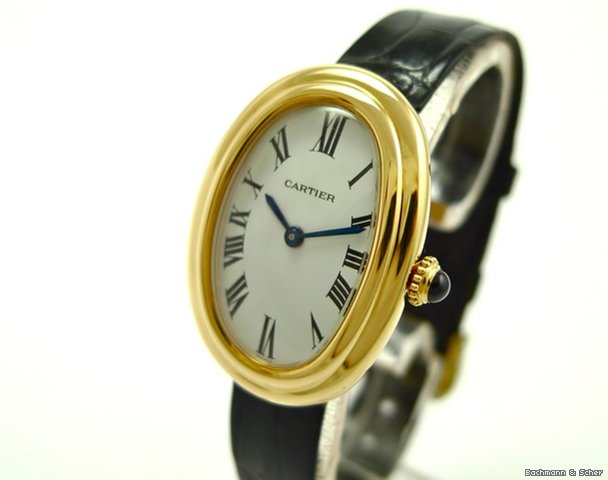 Cartier Baignoire, 18k Yellow Gold, Manual watches