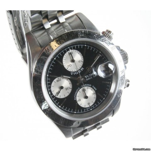 Tudor Prince Date Chronograph Tiger Edelstahl watches
