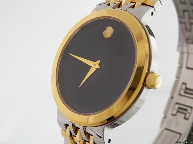 Movado Quarz Stahl/Gold watches