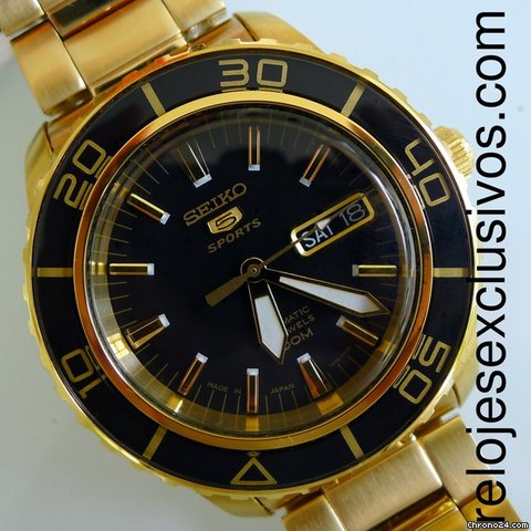 Seiko "FF" golden Made in Japan watches