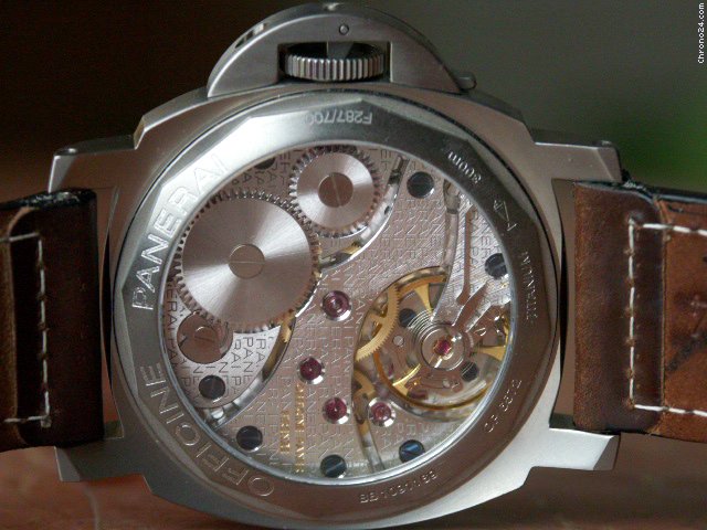 Panerai PAM 118 Luminor Marina Titanium Tobacco Dial watches