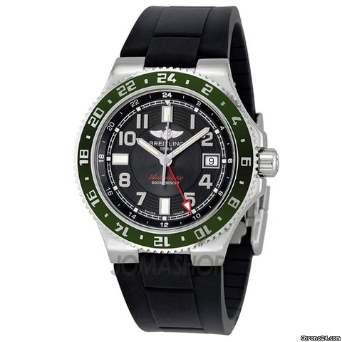 Breitling Superocean GMT Automatic Mens Watch A32380A3-BA38BKRD watches