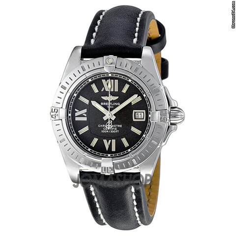 Breitling Cockpit Lady Black Dial Stainless Steel Ladies Watch A7135612-B903BKL watches