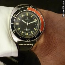 Omega vintage seamaster 200 diver date auto RARE watches