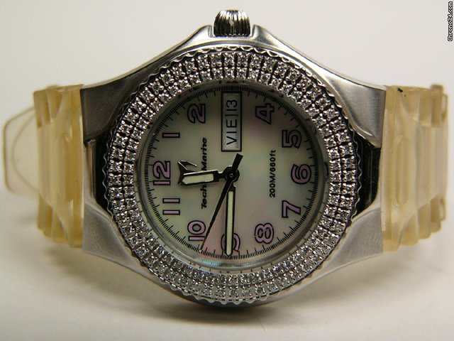 Technomarine Technodiamond steel and diamonds watches