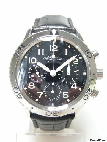 Breguet Type XX Aeronavale chronographe first generation of saphire glass/premiEre generation de verre saphir watches
