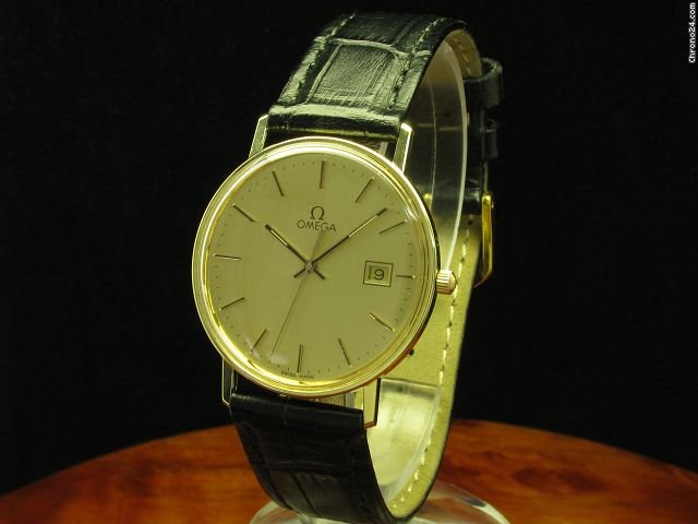 Omega 14kt 585 Gold Herrenuhr Mit Datum watches