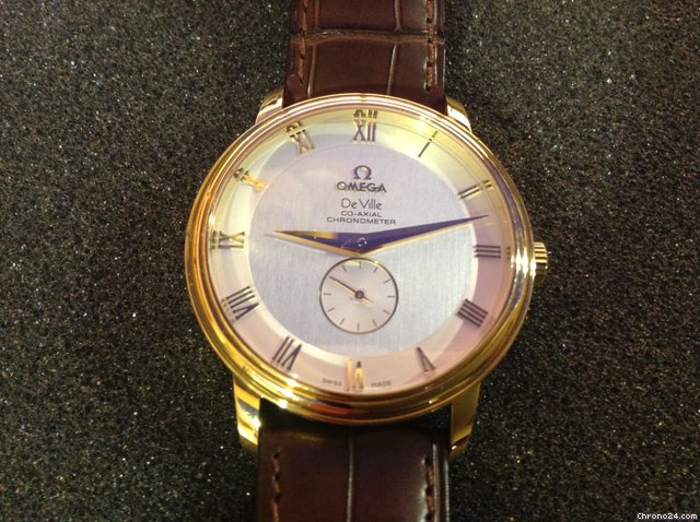 Omega De Ville Co-Axial Chronometer Escapement Gold - Brown watches
